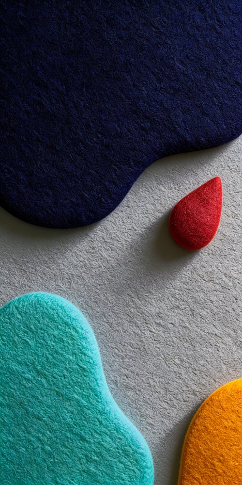 Colorful Abstract Fabric Shapes - Related StockWalls wallpaper