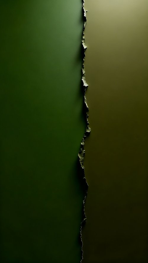 Minimalist Green Torn Paper - Related OpersCraft wallpaper
