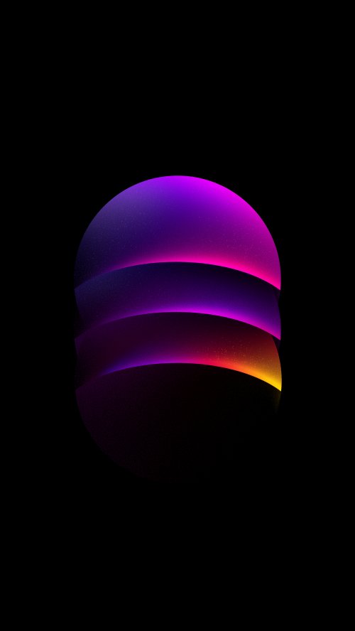 Neon Gradient Abstract Sphere - Related OpersCraft wallpaper