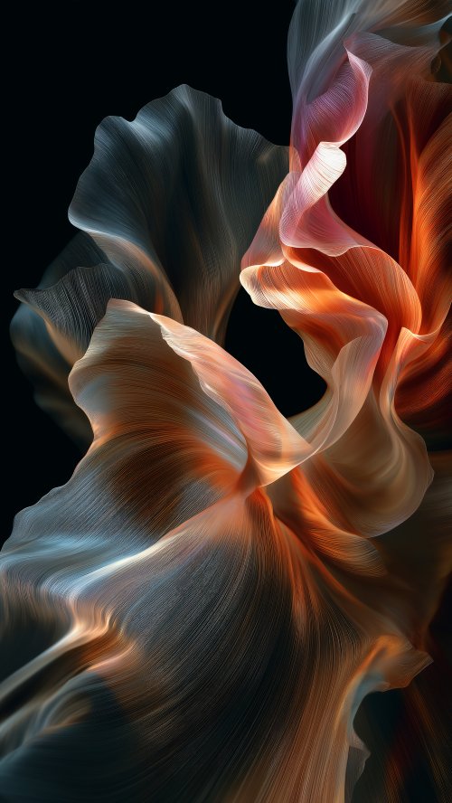 Elegant Flowing Silk Abstract - Related OpersCraft wallpaper