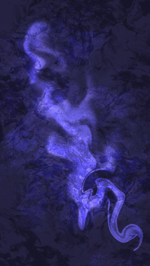 Ethereal Blue Smoke Swirl - Related OpersCraft wallpaper