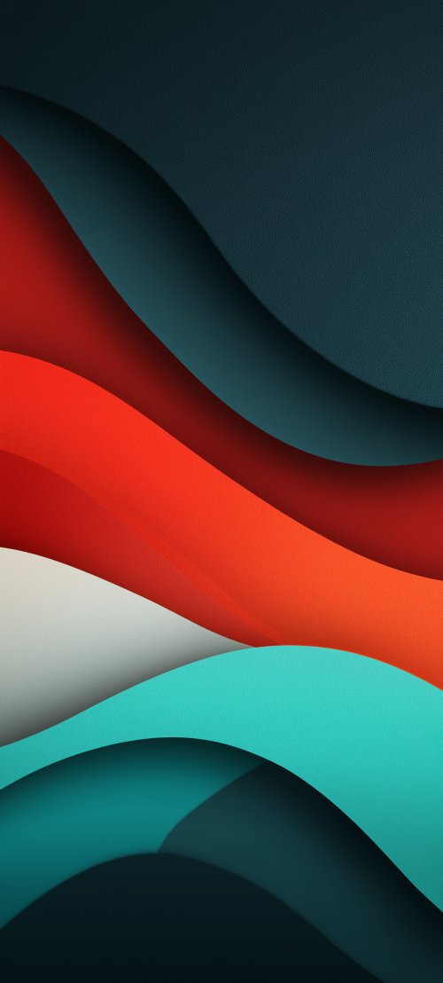 Colorful Abstract Wave Layers - Related StockWalls wallpaper