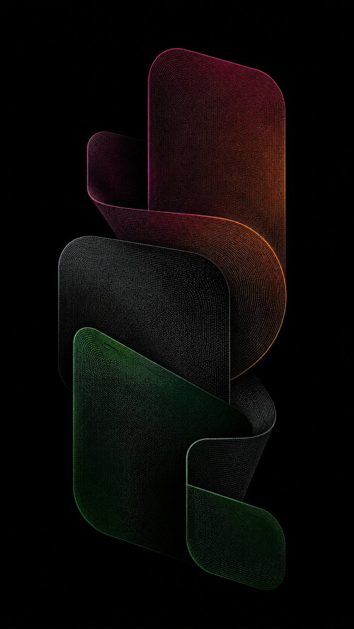 Colorful Dotted Abstract Shapes - Related OpersCraft wallpaper