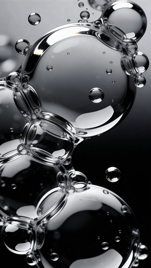 Clear Floating Water Bubbles - Related OpersCraft wallpaper