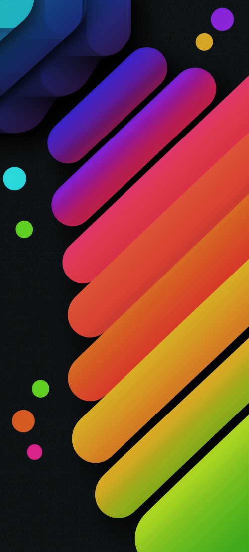 Colorful Abstract Diagonal Stripes - abstract Wallpaper