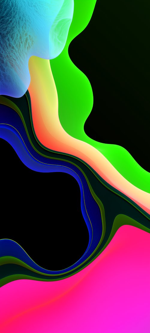 Vibrant Abstract Fluid Waves - Related OpersCraft wallpaper