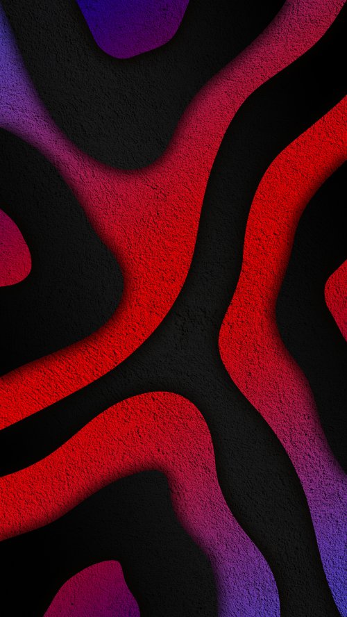 Abstract Red Gradient Waves - Related StockWalls wallpaper