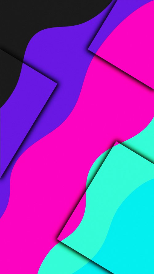 Vibrant Abstract Neon Waves - Related OpersCraft wallpaper