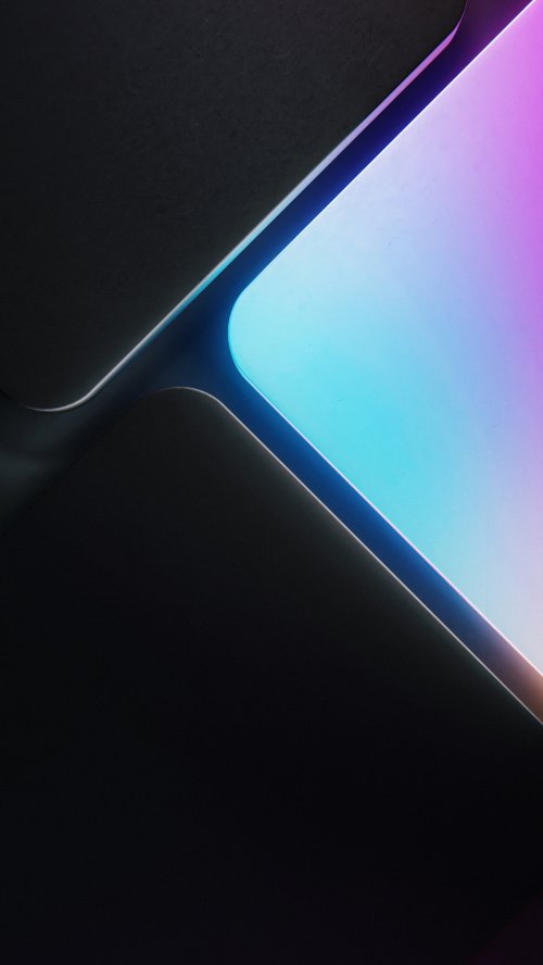 Minimal Neon Gradient Shapes - Related StockWalls wallpaper
