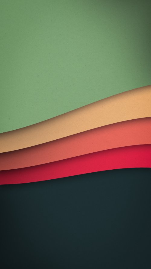 Minimalist Colorful Paper Layers - Related OpersCraft wallpaper