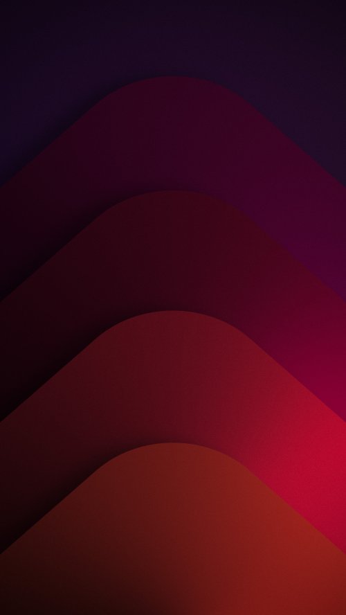 Minimal Red Gradient Waves - Related StockWalls wallpaper