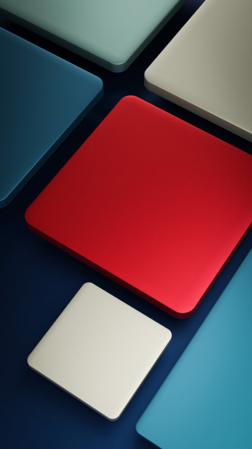 Minimalist Colorful 3D Blocks - Related OpersCraft wallpaper
