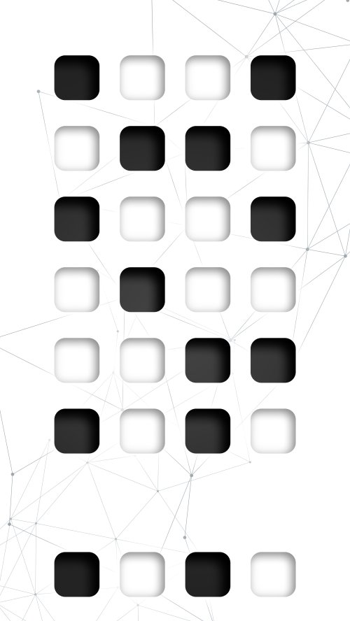 Minimal Monochrome Geometric Grid - Related StockWalls wallpaper
