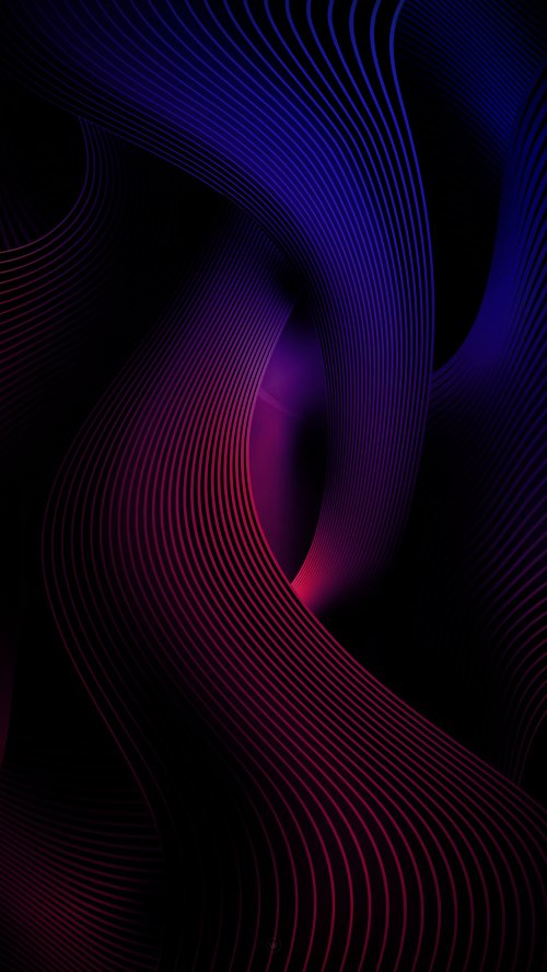 Neon Flowing Abstract Lines - Related StockWalls wallpaper