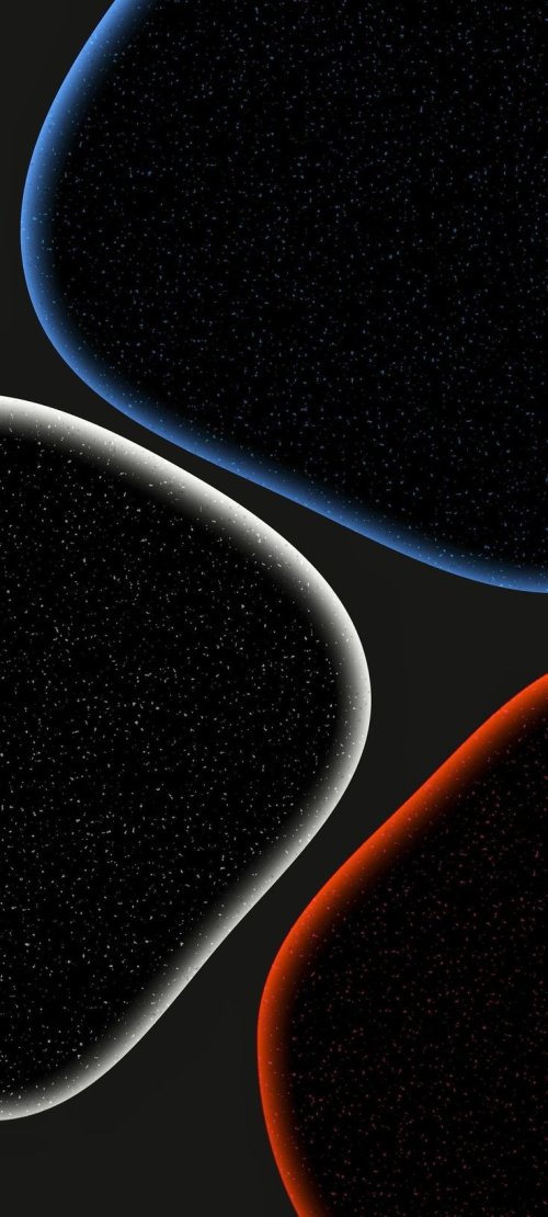 Abstract Glowing Pebble Shapes - Related StockWalls wallpaper