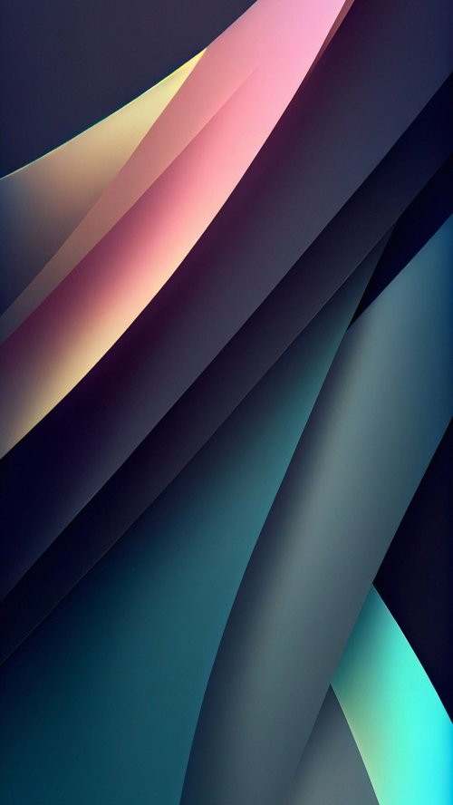 Abstract Gradient Geometric Layers - Related OpersCraft wallpaper