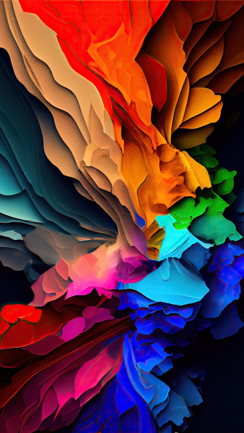 Vibrant Abstract Fluid Waves - Related OpersCraft wallpaper