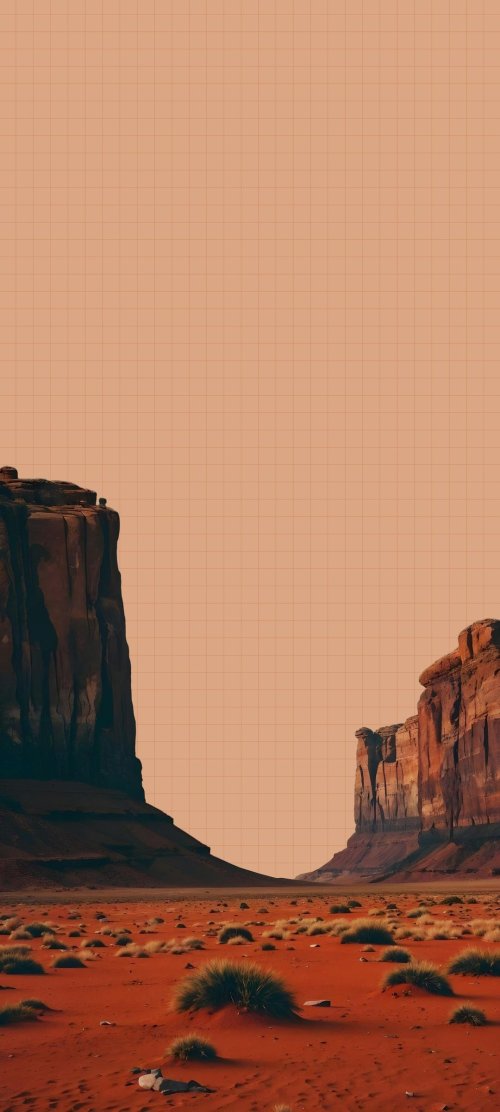 Monument Valley Desert Landscape - Related OpersCraft wallpaper