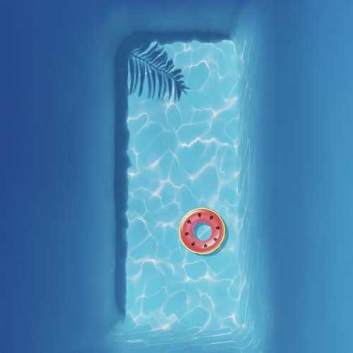 Watermelon Float Honor Wallpaper