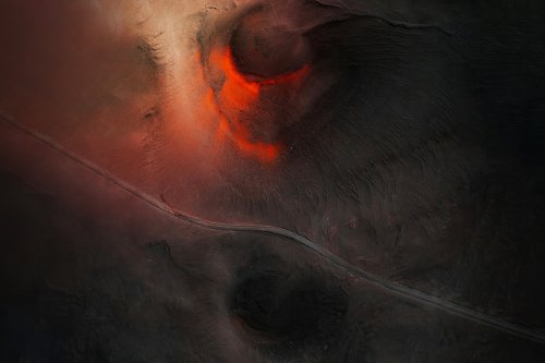 Volcanic Landscape Honor MagicBook