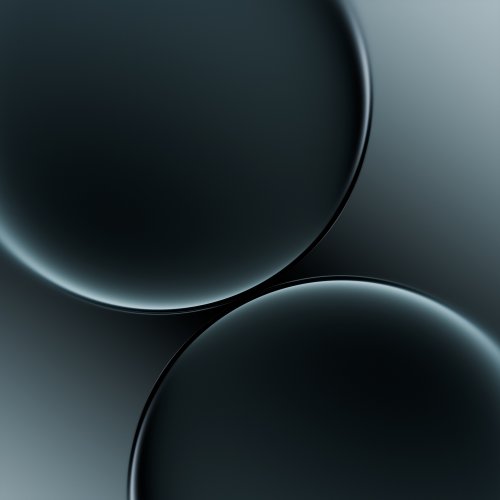 Minimal Dark Abstract Spheres - Related Tablet wallpaper