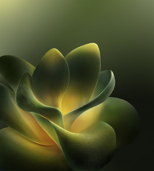 Abstract Green Floral Art - Related OpersCraft wallpaper