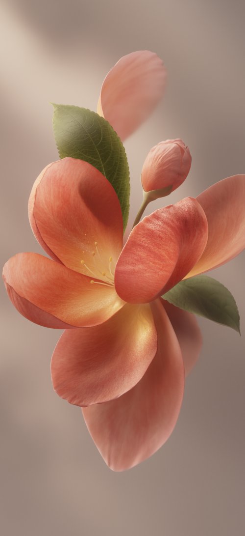 Elegant OriginOS 7 Flower