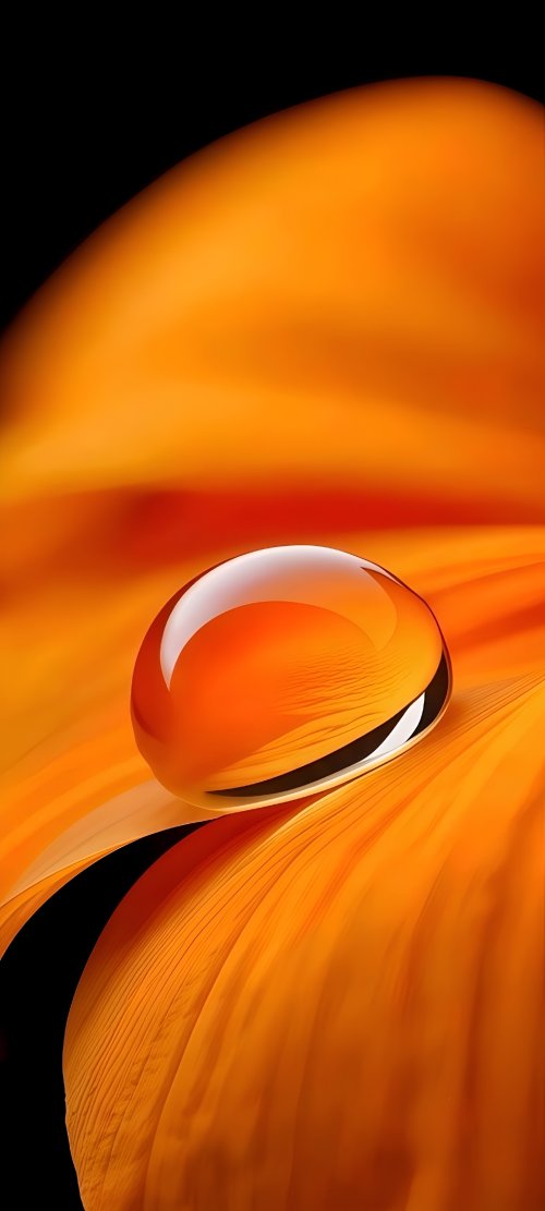 Orange Petal OriginOS 7