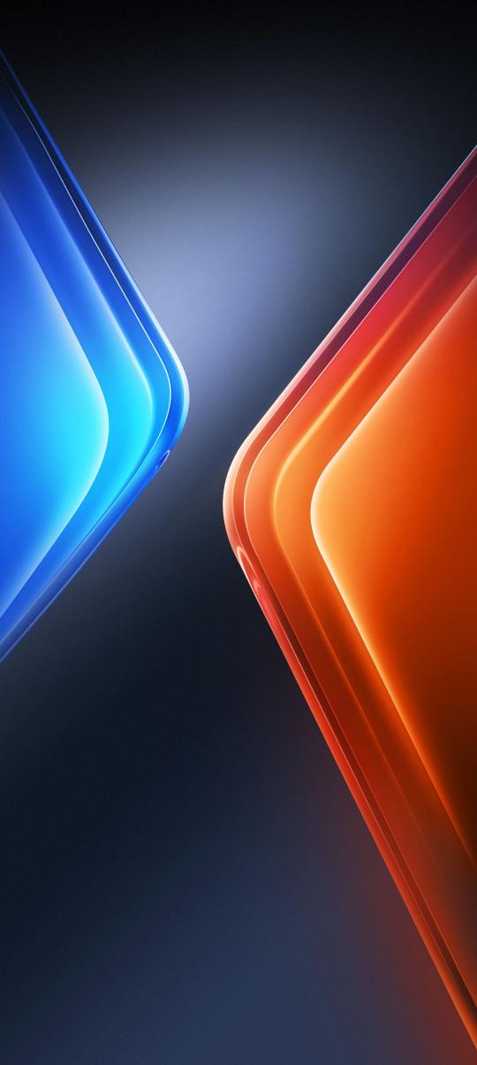 Abstract Blue and Orange - Related StockWalls wallpaper