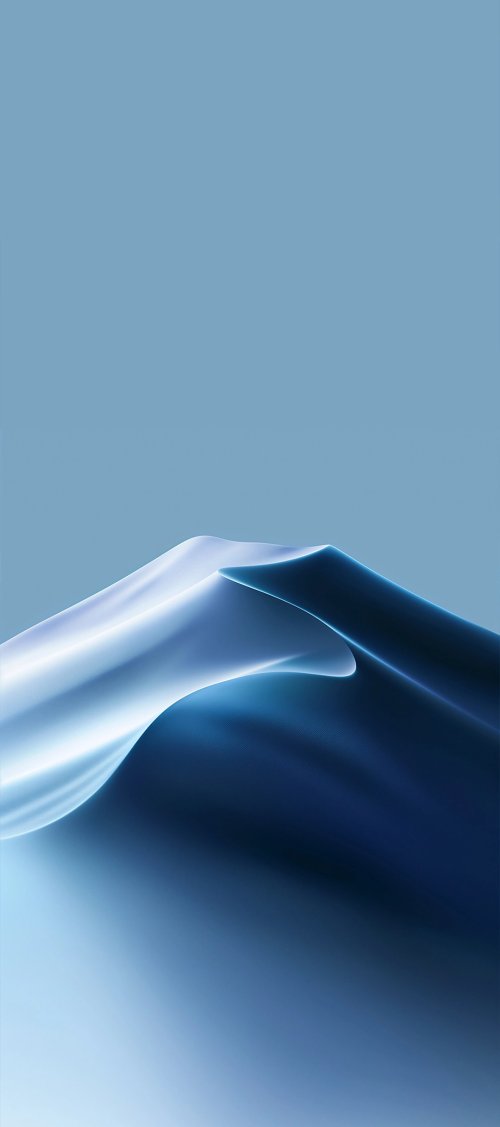 Abstract Blue Dunes
