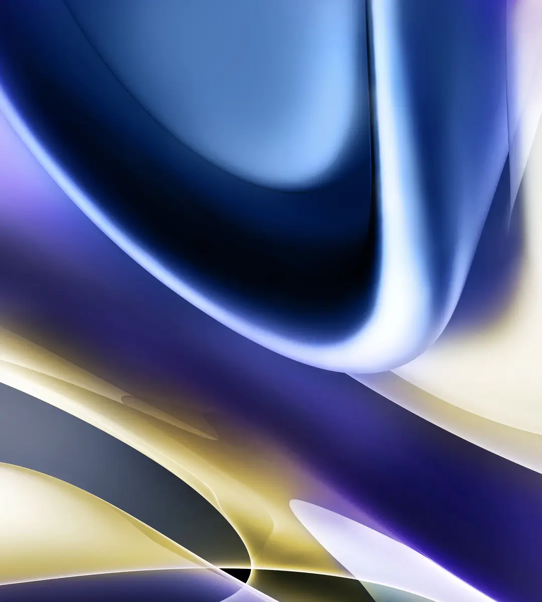 Abstract Blue Gold Flow - Related StockWalls wallpaper