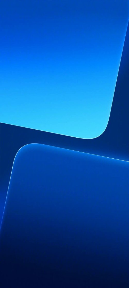 Abstract Blue Gradient Layers