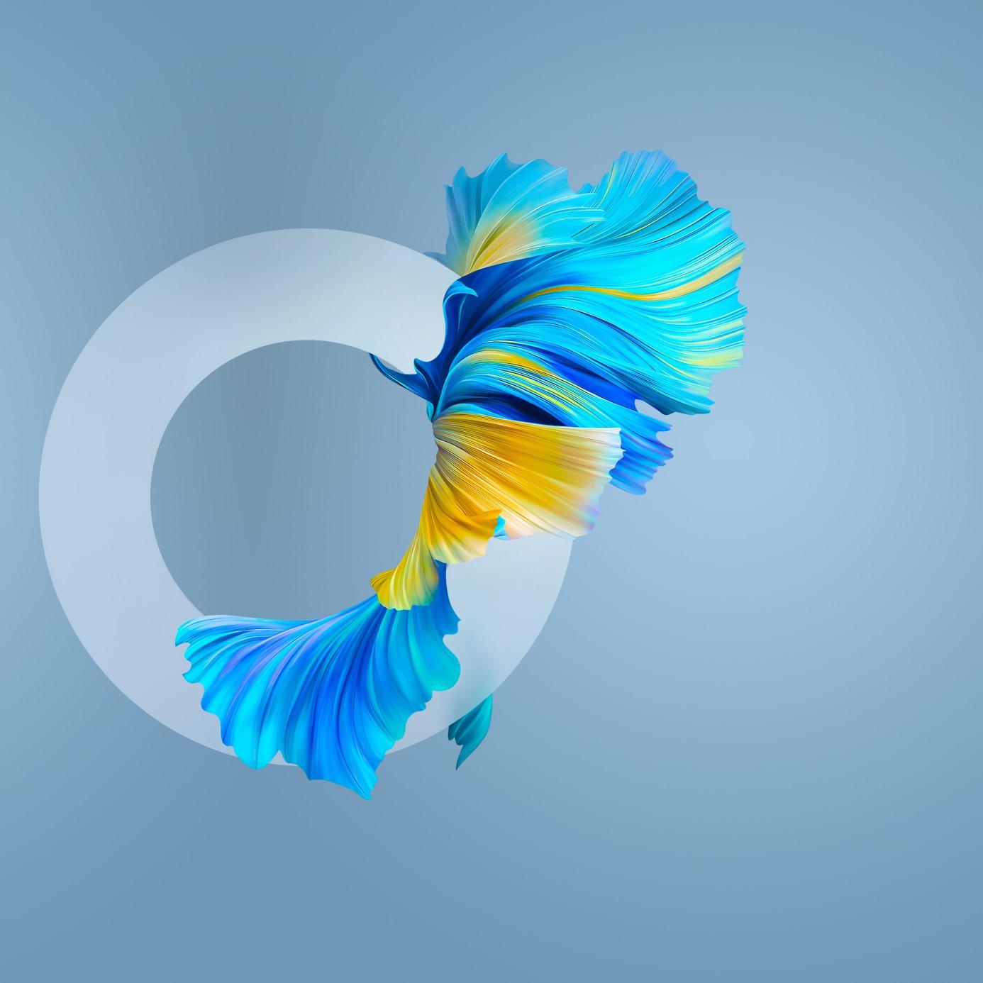 Abstract Blue Swirl - Related Darkify wallpaper