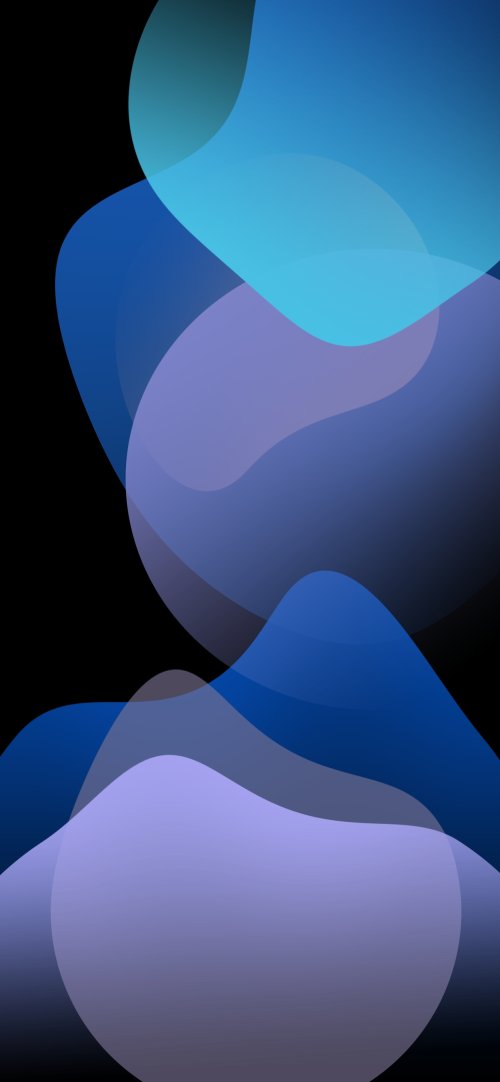 Abstract Blue Waves