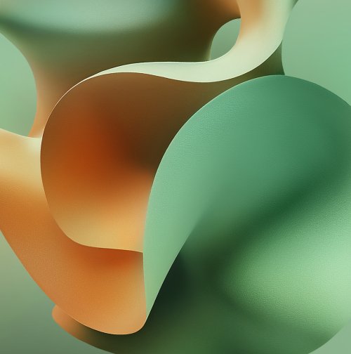 Abstract Earthy Tones Curves - Related OpersCraft wallpaper