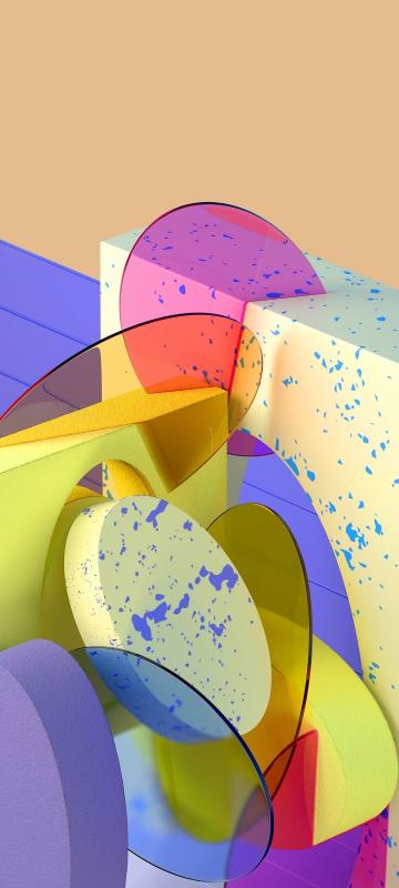 Abstract Geometric Composition - Related StockWalls wallpaper