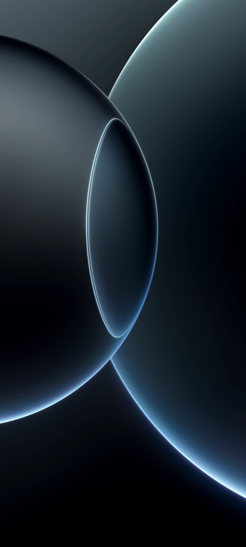 Abstract Glowing Orb Wallpaper