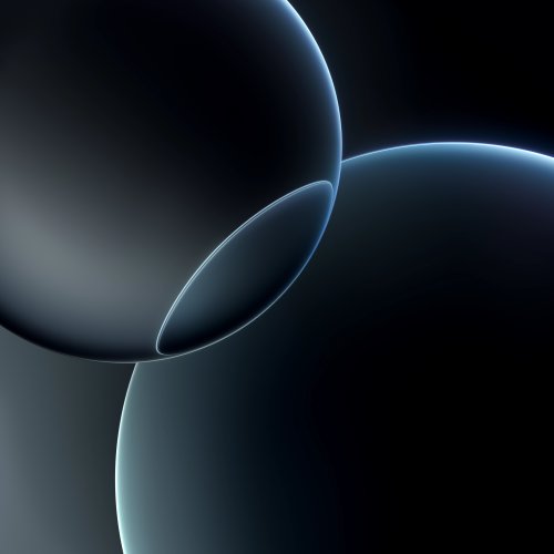 Abstract Glowing Sphere Wallpaper