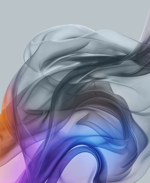 Abstract Gradient Flowing Fabric - Related StockWalls wallpaper