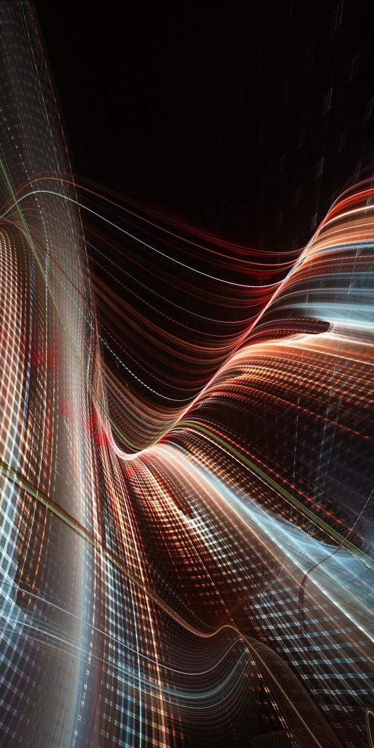 Abstract Light Trails