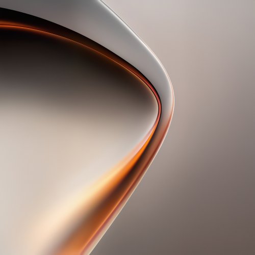 Abstract Metallic Edge Wallpaper