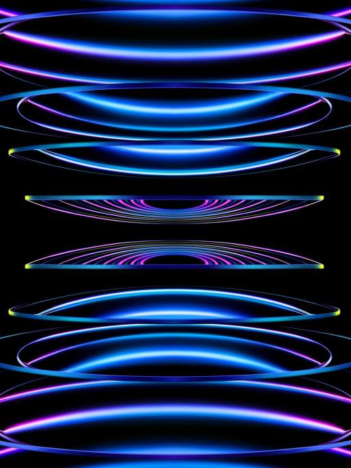 Abstract Neon Waves - Related StockWalls wallpaper