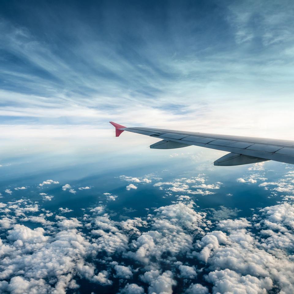 Airplane Wing Above Clouds - Related OpersCraft wallpaper