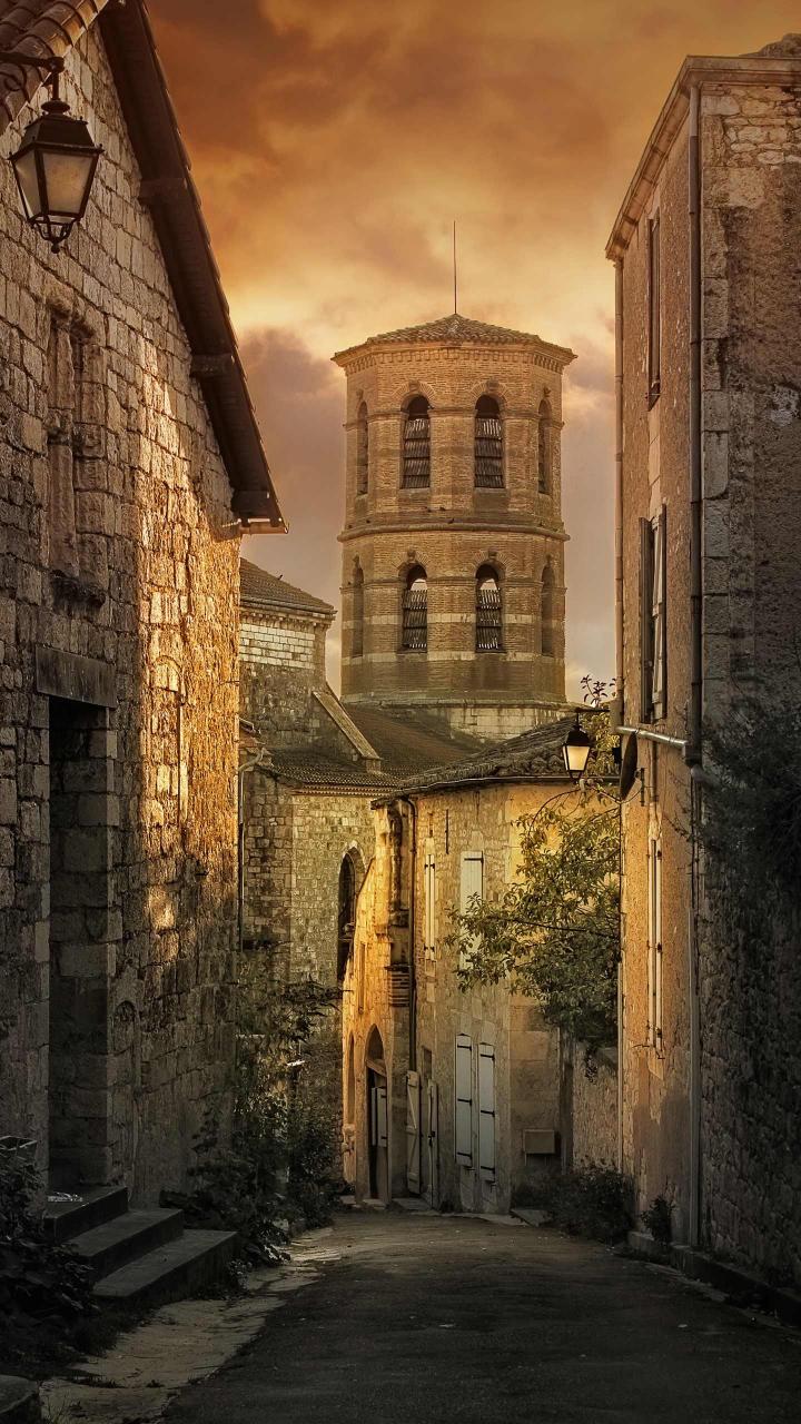 Ancient European Alleyway - Related OpersCraft wallpaper