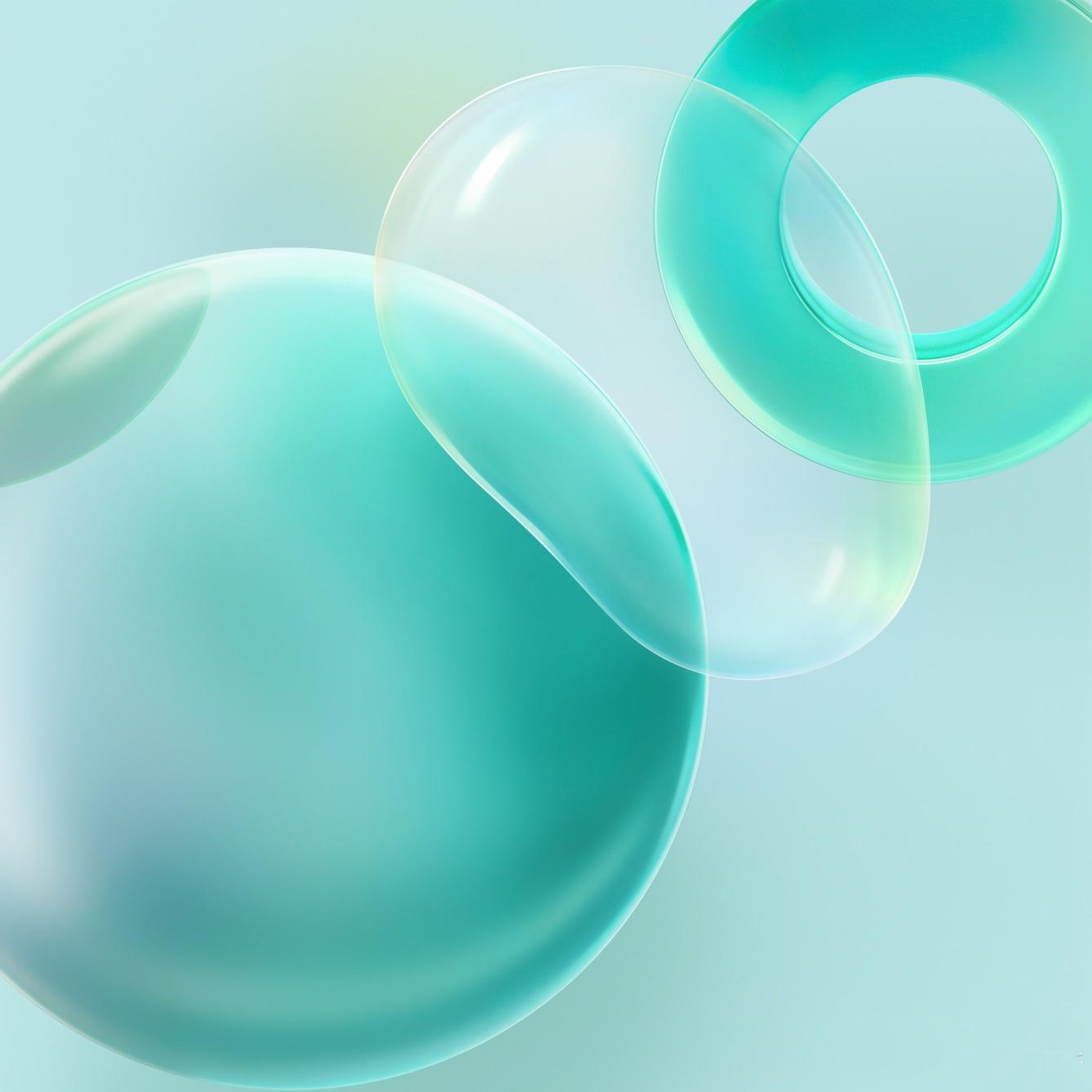Aqua Glass Forms - Related StockWalls wallpaper