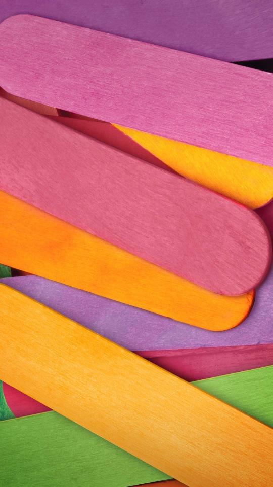 Colorful Wooden Sticks - Related OpersCraft wallpaper