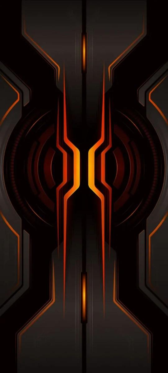 Cyberpunk Orange Glow - Related OpersCraft wallpaper