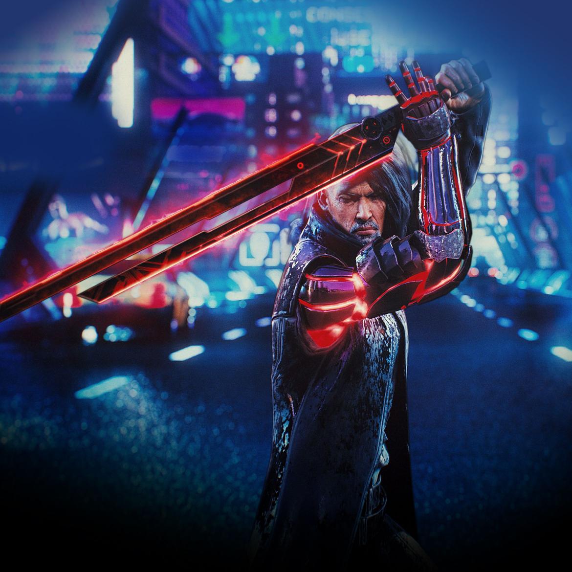 Cyberpunk Samurai Warrior - Related StockWalls wallpaper