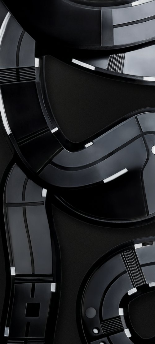 Dark Abstract Tech Design