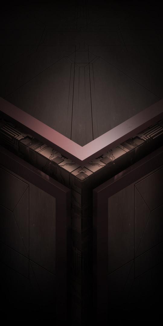 Dark Geometric Sci-Fi - Related StockWalls wallpaper